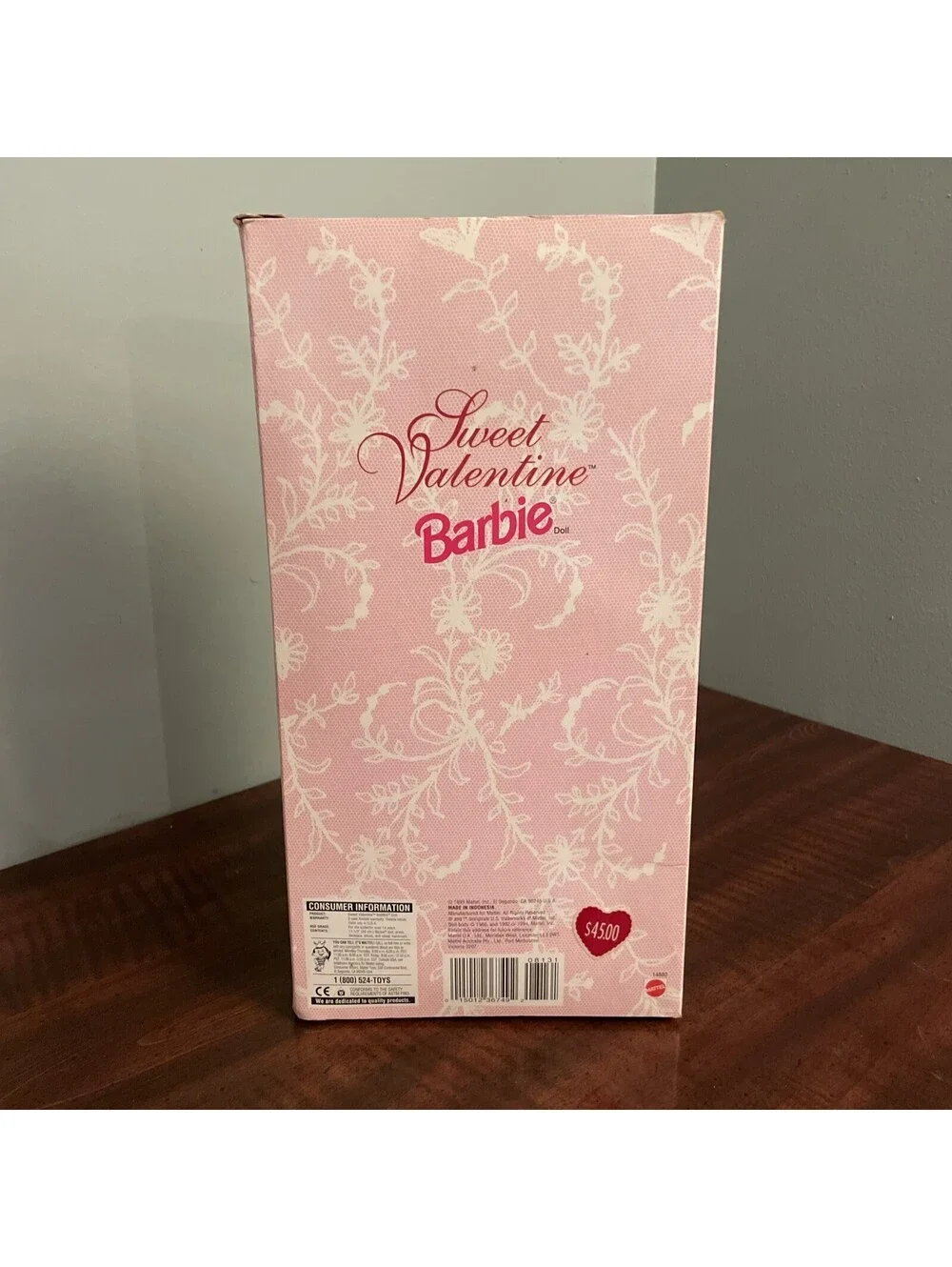 Barbie Sweet Valentine Be My Valentine Collector Series Hallmark 1995 14880 NRFB